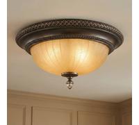 Elstead Lighting Kelham Hall plafón 2x60 W oro-marrón FE-KELHAM-HALL-F