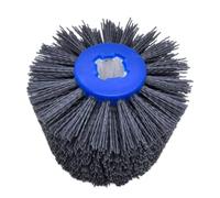 fejae Cepillo Eléctrico para Pulir Tambor de Alambre Abrasivo de Nailon de 120 X 100 X 19 mm para Carpintería y Metalistería.