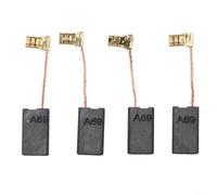 Felicafie 4 cepillos de carbono para Bosch GBH5-40D GSH500 GBH5-38 GSH38 A69 piezas de taladro de martillo rotatorio 22.9x12.2x6.1mm Accesorios de repuesto