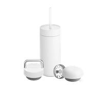 Fellow Taza térmica Carter Move con juego de tapones 3 en 1 Matte white