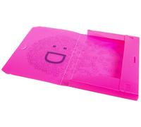 Fellowes 1029101 Carpeta Proyecto Shock 'n' Smile Pack de 4 unidades Fluorescente