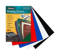 Fellowes 5136001 - portadas para encuadernar de cartón extra rígido,