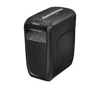 Fellowes 60Cs - Trituradora de Papel, Corte en partículas, destruye hasta 10 Hojas, destructora de Papel Uso Personal, Papelera 22L, Nivel de Seguridad DIN-P4, Color Negro