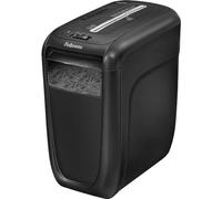 Fellowes 60Cs - Trituradora de Papel, Corte en partículas, destruye hasta 10 Hojas, destructora de Papel Uso Personal, Papelera 22L, Nivel de Seguridad DIN-P4, Color Negro