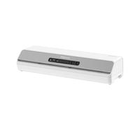 Fellowes Amaris A3 - Plastificadora de documentos, 80-175 micras, uso intensivo, lista para usar en 1 minuto, 10 fundas de plastificar gratis, color blanco