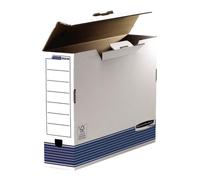 Fellowes bankers box caja de archivo definitivo 100mm a3 - montaje automatico fastfold - carton reciclado certificacion fsc