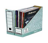 Fellowes Bankers Box - Caja revistero (10 unidades), color gris