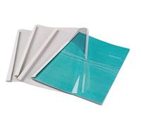 Fellowes Carpetas para encuadernación térmica estándar 1.5 mm, pack de 100, color blanco
