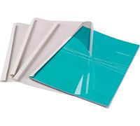 Fellowes Carpetas para encuadernación térmica estándar 3 mm, pack de 100, color blanco