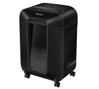 Fellowes - Destructora de papel 12C con corte en partículas DIN P-4 (4 × 40 mm), tritura hasta 10 hojas y tarjetas, capacidad 19 L, seguridad SafeSense para oficina o uso doméstico Medium