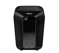 Fellowes LX70 - Trituradora de Papel, Corte en partículas, destruye hasta 11 Hojas, destructora de Papel Uso Personal, Papelera 18L, Nivel de Seguridad DIN-P4, con Bloqueo de Seguridad, Color Negro