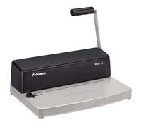 Fellowes metal 25 encuadernadora manual a4 de espiral metalico - perfora hasta 10 hojas - encuaderna hasta 450 hojas