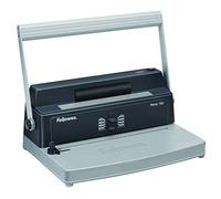 Fellowes Encuadernadora espiral Metal 50R – Perfora 12 h A4 5:1, Enc. 450 h, rodillo eléctrico