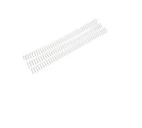 Fellowes Pack de 100 espirales metálicas, Blanco, 12 mm