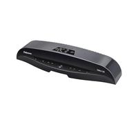 Fellowes Plastificadora A3 Calibre para pequeñas oficinas,1 minuto de calentamiento con apagado automático y modo de reposo, 80-125 micras, Incluye 10 fundas de plastificación A4, Negro