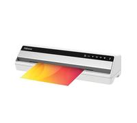 Fellowes Plastificadora Saturn A3 Pequeña Oficina - InstaHeat, lista en 60 segundos, sin atascos, apagado automático - Para fundas de 80/100/125 micras - Incluye 10 fundas - Uso en casa y oficina