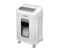 Fellowes Powershred 12MS - Destructora trituradora de Papel, destruye hasta 12 Hojas, minicorte, Nivel de Seguridad DIN P-4, para pequeñas Empresas y oficinas domésticas, 1-3 usuarios, Color Blanco