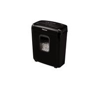 Fellowes Destructora de papel 6M – Minicorte 4 x 12 mm – Negra