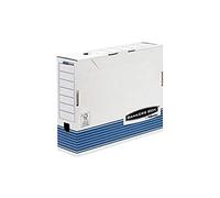 Fellowes - Rectángulo del archivo de sistema bankers box, azul, b100 mm