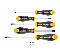 Felo ergonic feles40095118 juego de destornilladores, set de 5 piezas