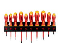 Felo - Juego de destornilladores VDE (1000V) Ergonómicos XL-Rack / 10 piezas [41491093]