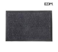 Felpudo 60x40cm liso gris oscuro edm