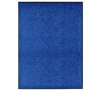 Felpudo lavable azul 90x120 cm
