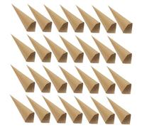 FELTECHELECTR 120 Conos de Pétalos de Papel Artesanal para Confeti de Boda, Pack de 120 Unidades Cinta Adhesiva, Tamaño Pequeño, Color Multicolor, Porta Flores Secas y Mini Ramos para Fiestas