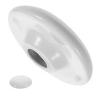 FELTECHELECTR Tapa Cerámica para Urinario Color Blanco Filtro Antiolor para Drenaje Accesorios Baño Hombre Instalación Rápida y Limpieza Fácil