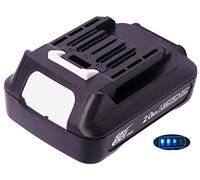 FengBP® Batería para herramientas eléctricas de iones de litio, 12 V, 2000 mAh, BL1021B (BL1016), para Makita Tool DF0331D HP332D DC10SB DC10WA DF031D TD110D JR103D JR105D HSS01D 197339-1