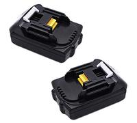 FengBP® BL1815 BL1830 - Batería de repuesto para batería Makita BL1815, BL1815 N, 194205-3, 194309-1, 196235-0, 194513-2 LXT400 AP-183 183 183, 1500 mAh, 2 unidades 95445 - 6 BMR100 BHP451 BHP452