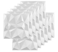 FENGQQKJ 12 paneles 3D de pared, paneles 3D de PVC, paneles 3D para fachada, paneles 3D para techo, paneles 3D para habitación de juegos, paneles de pared, papel tapiz para sala de estar, dormitorio