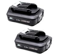 FengWings® 2pcs 12V 2,0Ah BL1021B 12V/10.8V Reemplace la batería por Makita batería BL1021B BL1016 BL1041B 197339-1 197406-2 BL1040B BL1015B