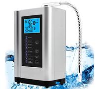FENOKD Ionizador de agua alcalina, ionizador de agua y máquina de agua alcalina AG7.0, produce agua alcalina de pH 3.5-10.5, hasta -570 mV ORP (plata alcalina)