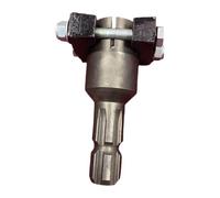 Fenteer Adaptador de Eje de Salida de de Fuerza Del Tractor, Resistente Al Desgaste. Compatible con Ejes de Fuerza Estándar de Tractor, Del Interior 8 Al