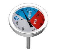 Fenteer Termómetro de Temperatura, Medidor, Barbacoa, Parrilla, Ahumador, Termostato, Herramienta para Barbacoa