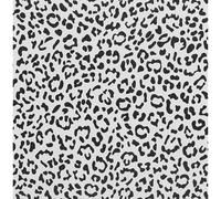 FENTIS Estampado de Leopardo Papel Pintado Autoadhesivo Peel and Stick Wallpaper Vinilo Adhesivo Adhesivo de Pared Rollos para Cocina Armarios Dormitorio Lavable, Negro 44.5x500cm