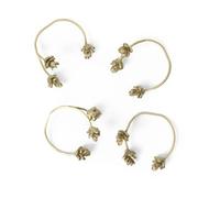 Ferm Living 4 Anillos servilletero Forest Brass