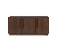 Ferm Living Aparador Unda 146x68x50 cm Roble manchado oscuro