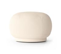 Ferm Living Asiento puff Rico pouf Wool bouclé offwhite