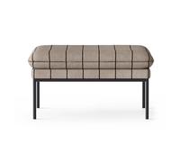Ferm Living Asiento puffTurn pouf Pasadena (a rayas)