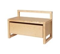 Ferm Living Banco de almacenamiento Little architect Ash. 60x30x41.2 cm