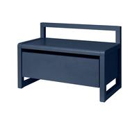 Ferm Living Banco de almacenamiento Little architect Dark Blue. 60×30×41.2 cm