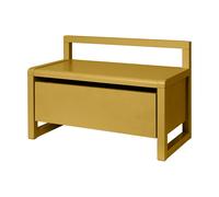 Ferm Living Banco de almacenamiento Little architect Yellow. 60 × 30 × 41.2 cm