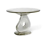 Ferm Living Bandeja Damo glass centerpiece Ø21 cm Clear