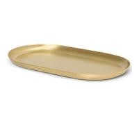 ferm LIVING Bandeja decorativa BASHO 18,5 cm, latón, firme LIVING