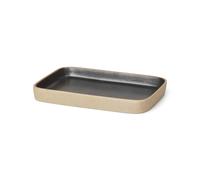 Ferm Living Bandeja decorativa Bon pequeña Beige-negro