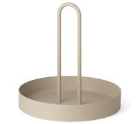 ferm LIVING Bandeja para servir GRIB 28 cm, cachemira, hierro, firme LIVING