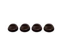 Ferm Living Base Nube para maceta. 4-pack Carob brown