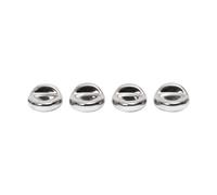 Ferm Living Base Nube para maceta. 4-pack Plata